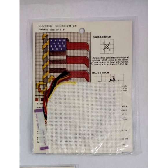 3 counted cross stitch kits - Stars-n-Stitches by Bucilla Gallery of Stitches - Picture 5 of 9